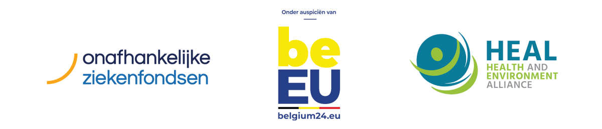 logo's Onafhankelijke Ziekenfondsen - BE-EU - Heal