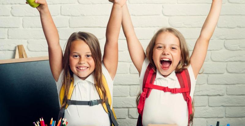 deux filles en bonne sante